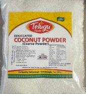 Telugu Foods Desiccated Coconut Powder(Coarse)-200g