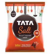 Tata Salt, 1 kg – (1000 grams pack) – 35.27 oz – India – Vacuum evaporated iodised salt – Vegetarian