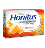 Dabur Honitus Herbal Lozenges 24 Pcs -orange  Flavour