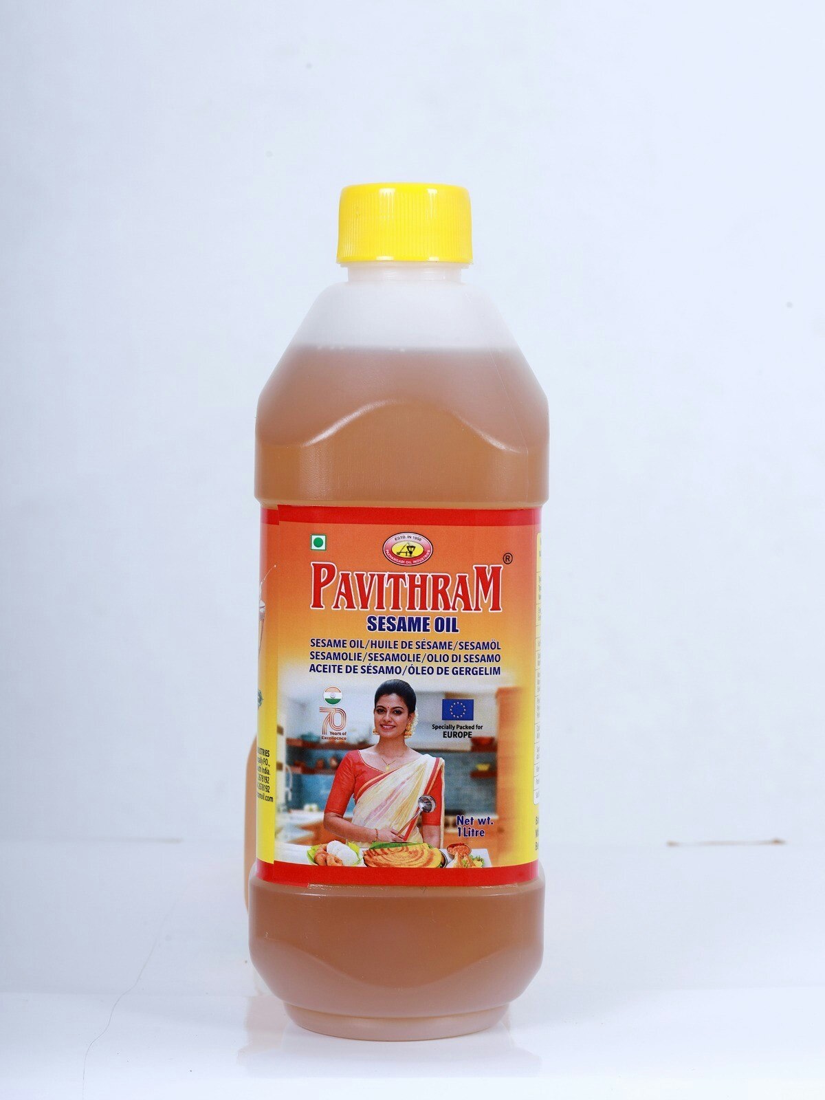 Pavithram Sesame Oil 1 L - Apna Bazar