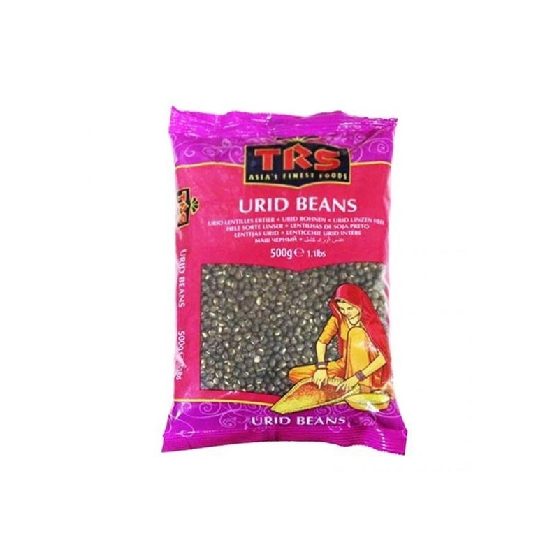 Trs or double horse urid whole black 500g