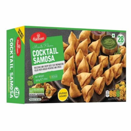 Haldirams Cocktail Samosa 650g - 28pcs