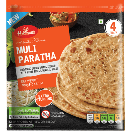 Haldirams Muli Paratha 400g