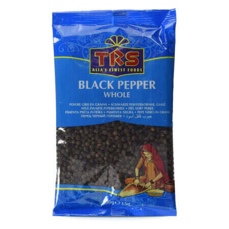 Trs Black Pepper Whole 400g