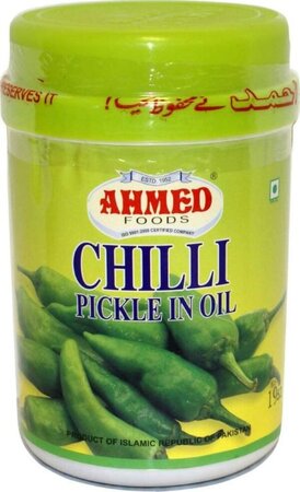 Ahmed Green Chili Pickle 1Kg