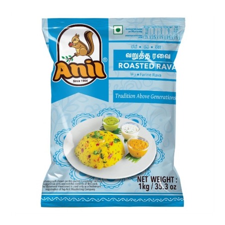 Anil Roasted Rava 1Kg