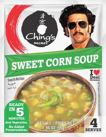 Chings sweet corn soup 65g