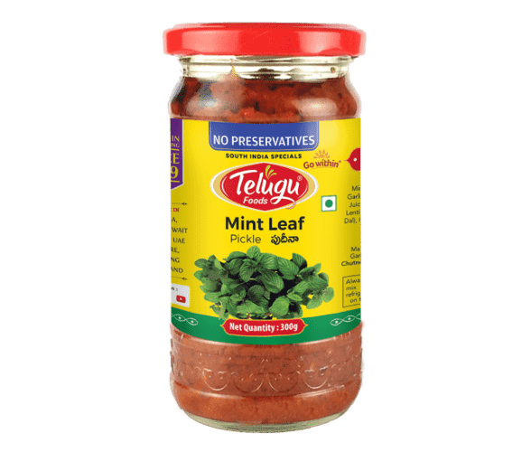 Telugu Foods Mint Pickle 300g
