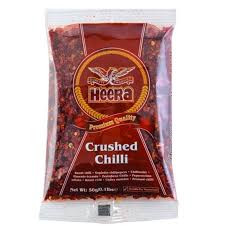 Heera Chillies Crushed 50g
