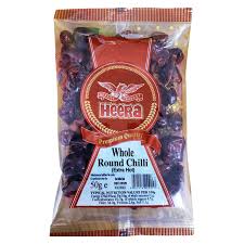 Heera Round Chillies Whole 200g