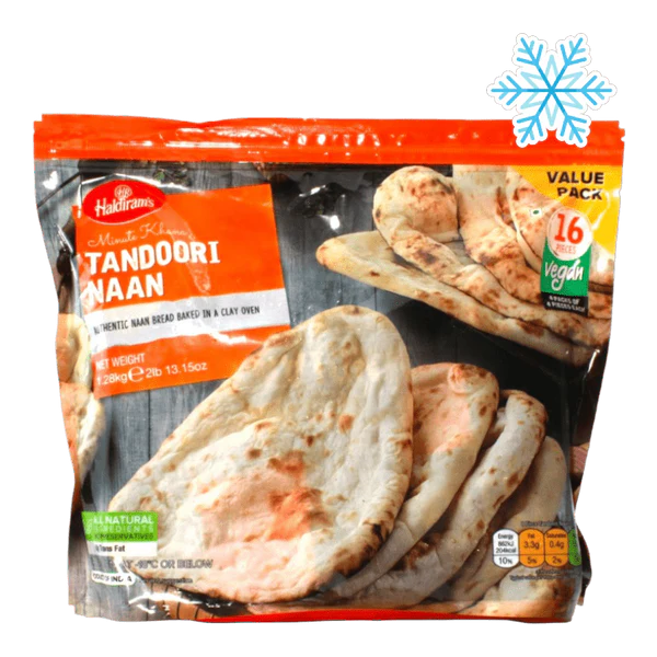 Haldirams Tandoori Naan 1.28kg