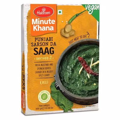 Haldirams Sarson Da Saag (Minute Khana) 300g