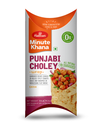 Haldirams Wrap Punjabi Choley 156g