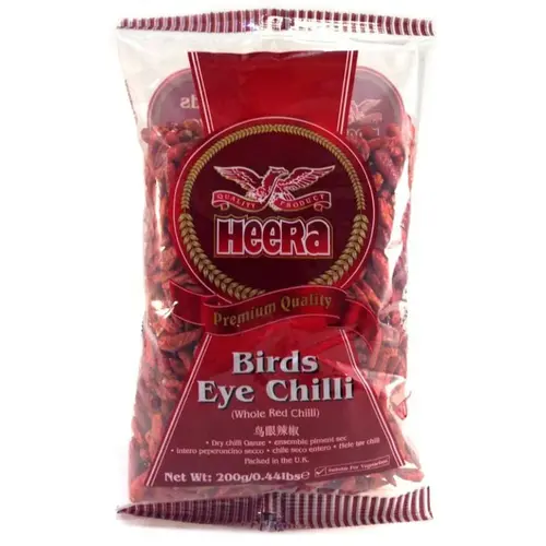 Heera Bird Eye Chilli 200g
