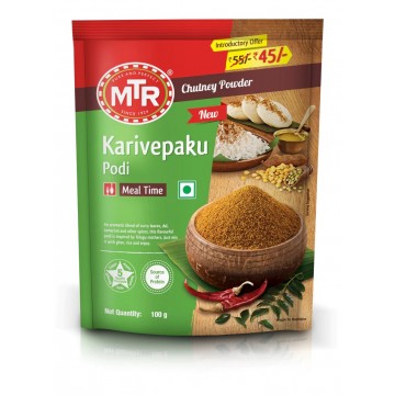 MTR Karvepaku Podi 100g